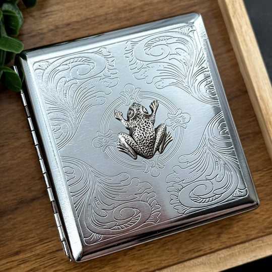 Frog Cigarette Case | Toad Business Card Holder