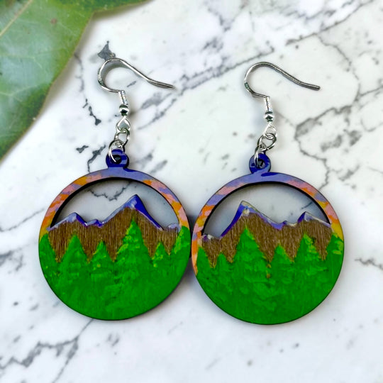 Mountain Pines Earrings