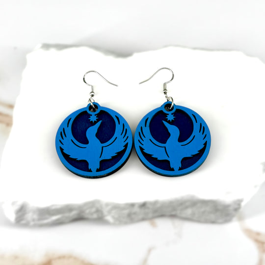 Minnesota Resist Small Loon Earrings