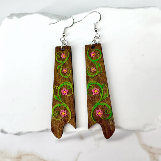 Trailing Vine Earrings
